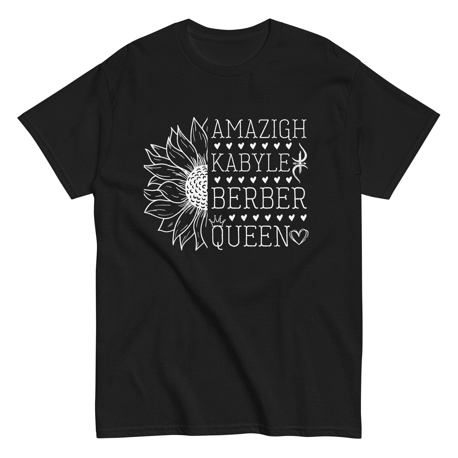 Amazigh Yaz Tifinagh Kabyle Berber Symbol Graphic T-Shirt