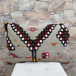 Tazenakht Berber Amazigh Cover One of a Kind Pillow