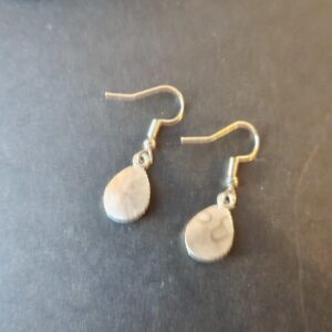 Amazigh Berber Inspiration Drop Earrings with Teardrop Form