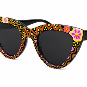 Amazigh AMAN N' TILDI Rose Water Hand Painted Sunglasses Frames