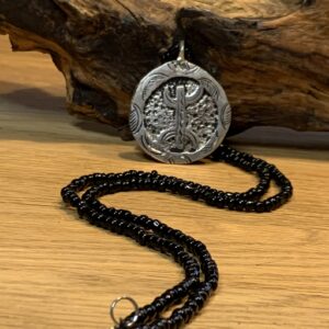 Amazigh Yaz Symbol Necklace Tuareg Inspired Gift Design
