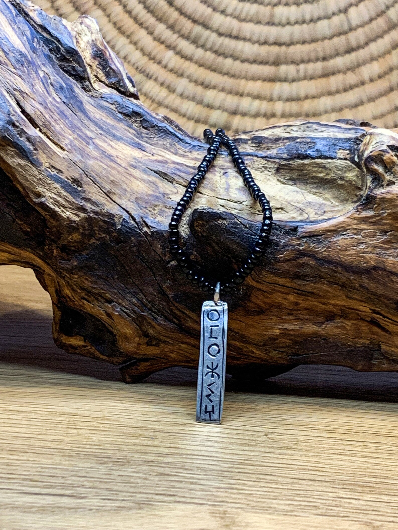 Amazigh Tamazight Handmade Necklace with Cultural Symbol Design