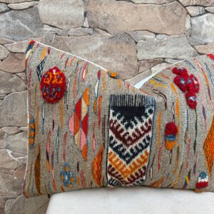 Tazenakht Berber Amazigh Cover One of a Kind Pillow