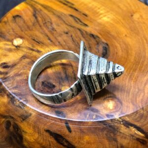 Berber Tuareg Ancienne Massif Silver Ring Handmade Tribal Jewelry