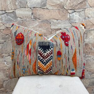 Tazenakht Berber Amazigh Cover One of a Kind Pillow
