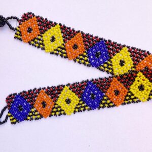 Amazigh Berber Agate Necklace with Traditional Handmade Jewelry
