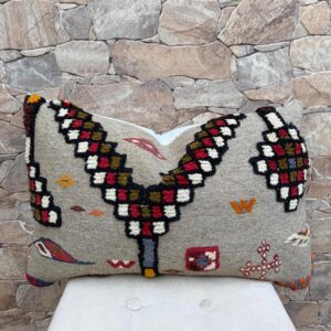 Tazenakht Berber Amazigh Cover One of a Kind Pillow