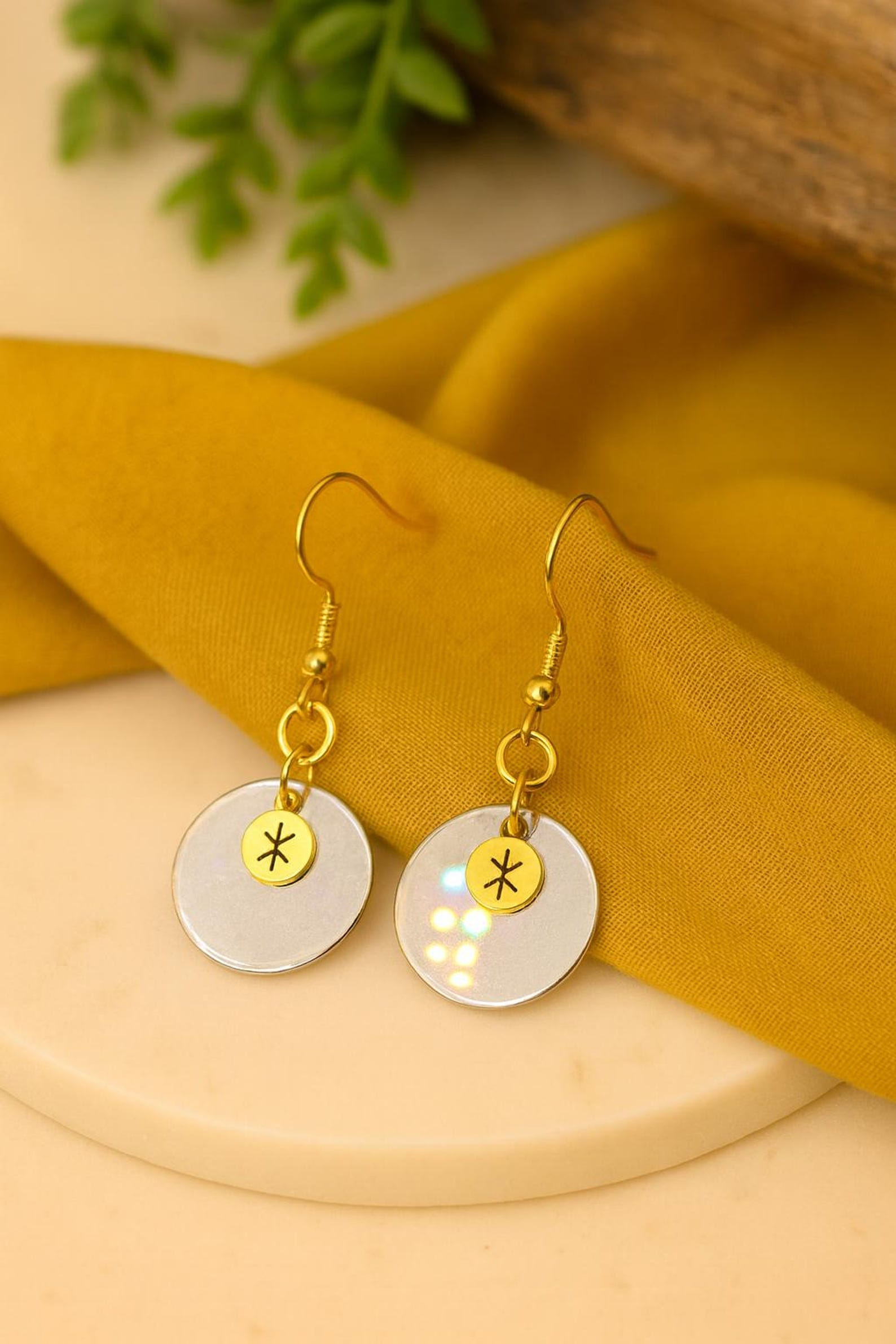 Amazigh Berber Modern Earrings with Traditional Inspired Design