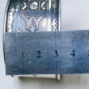 Amazigh Tuareg Berber Gravé Maroc Bracelet Silver Engraved Jewelry