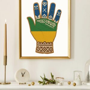 Amazigh Khamsa Berber Digital Clipart PNG JPG Download Design