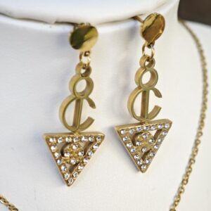 Amazigh Berber Tizerzit Fibula Inspired Stainless Steel Necklace