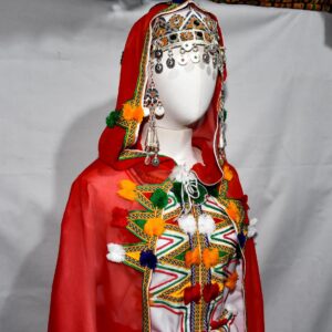 Berber Amazigh Ensemble CHELHA tissu vêtements Collection Kaftan
