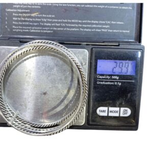 Amazigh Tiznit Pure Silver Handcrafted Women's Bracelet with 3D Engravings
