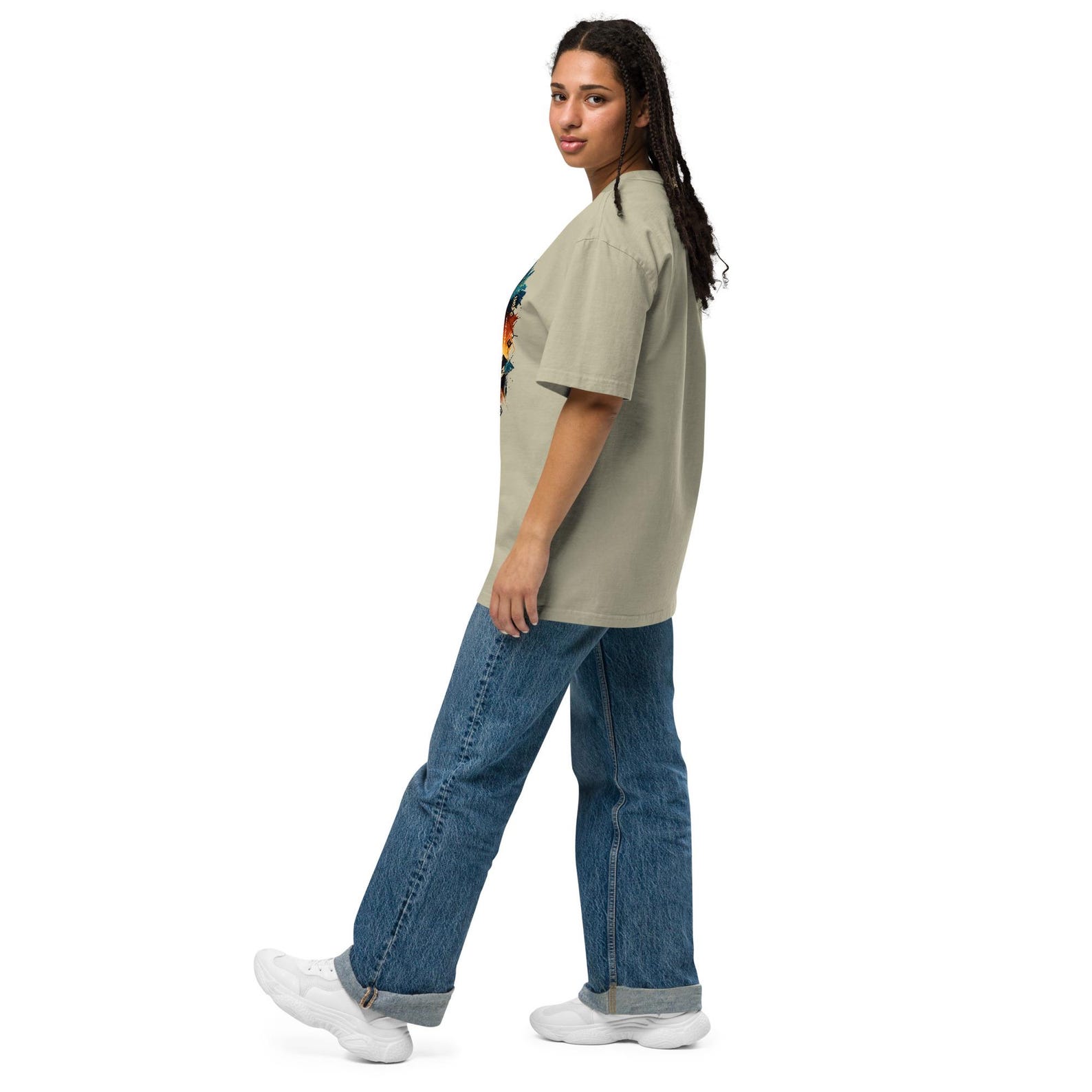 Amazigh Berber Graphic Modern Colorful Streetwear Symbol Art T-Shirt