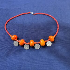 Amazigh Berber Handmade Loubane Necklace with Complete Outfit Accessories