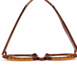 Amazigh Adrar Mountain Hand Painted Sunglasses with Recycled Frames