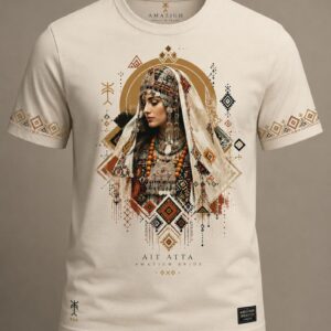 Amazigh Ait Atta Bride Berber Printable Download Digital Art