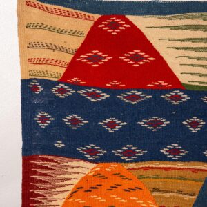 Amazigh Taznakht Colorful Geometric Tribal Berber Area Rug