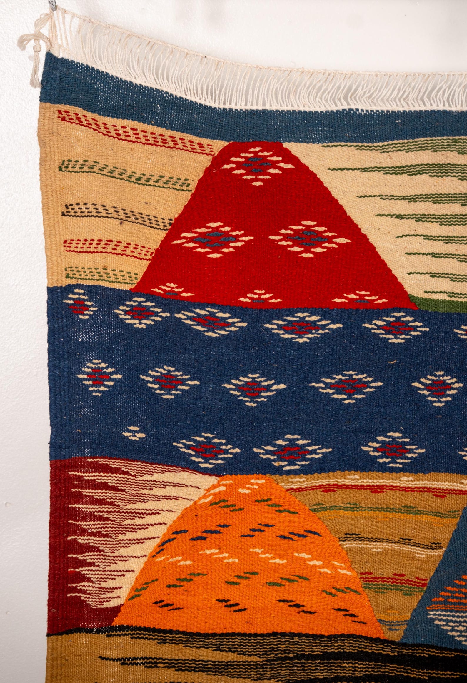 Amazigh Taznakht Colorful Geometric Tribal Berber Area Rug