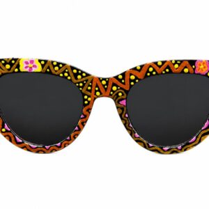 Amazigh AMAN N' TILDI Rose Water Hand Painted Sunglasses Frames