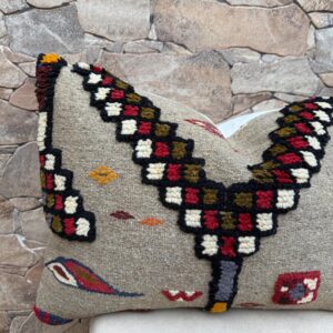 Tazenakht Berber Amazigh Cover One of a Kind Pillow