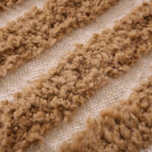 Amazigh Berber Custom Wool Rug for Living Room Designs
