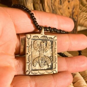 Amazigh Yaz Symbol Necklace Tuareg Inspired Gift Design
