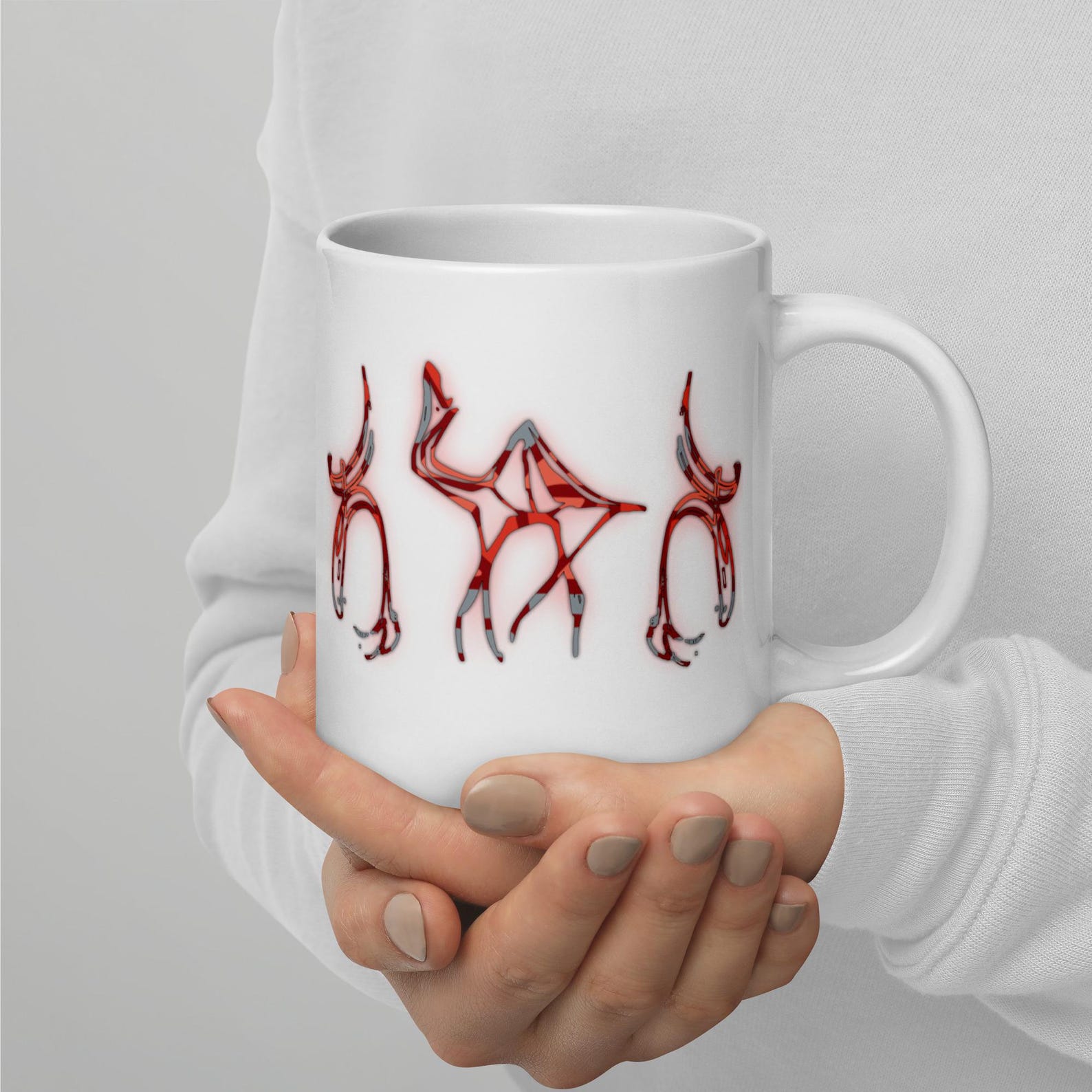 Amazigh Berber Tifinagh Motifs Kabyle Culture Symbol Mug