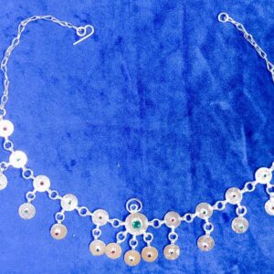 Amazigh Berber Tiznit Necklace with Colorful Stones and Artisan Design