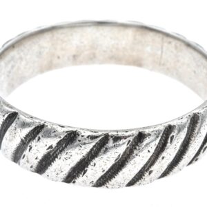 Antique Amazigh Berber Silver Bracelet from Atlas Region