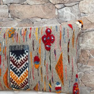 Tazenakht Berber Amazigh Cover One of a Kind Pillow