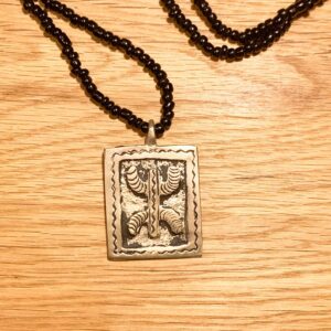 Amazigh Yaz Symbol Necklace Tuareg Inspired Gift Design