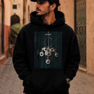 Amazigh Graphic Print T-Shirt with Unisex Artistic Fashion Design