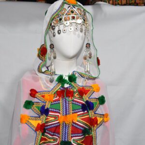 Berber Amazigh Ensemble CHELHA tissu vêtements Collection Kaftan