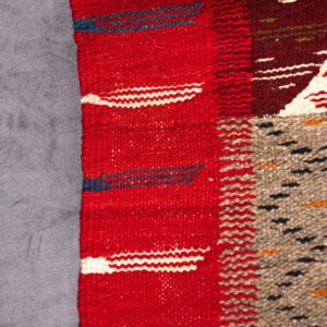 Amazigh Taznakht Handwoven Patchwork Artistic Berber Wool Rug