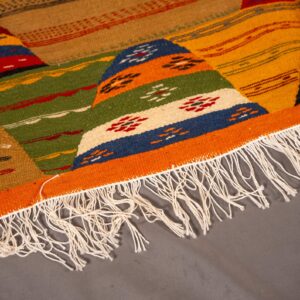 Amazigh Taznakht Colorful Geometric Tribal Berber Area Rug