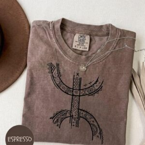 Amazigh Berber Symbol T-Shirt Design for Printing PNG JPG