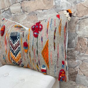 Tazenakht Berber Amazigh Cover One of a Kind Pillow