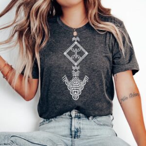 Amazigh Berber Kabyle Tifinagh Symbols T-Shirt Your support Design