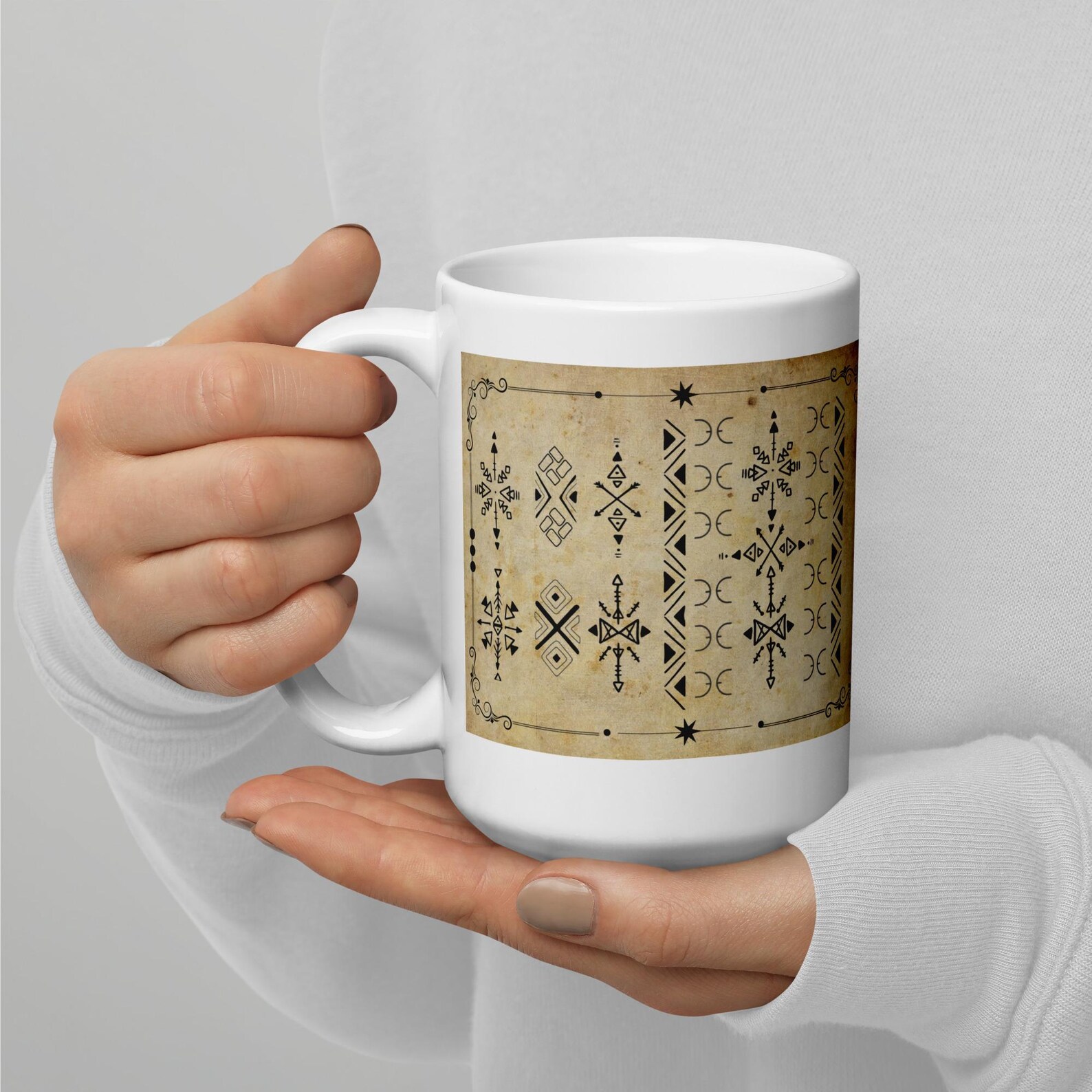 Amazigh Berber Kabyle Tifinagh Culture Mug with Your support
