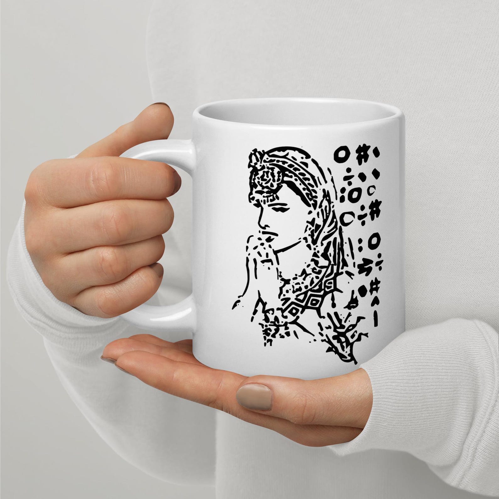 Amazigh Berber Kabyle Tifinagh Culture Symbol Artwork Mug