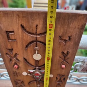 Amazigh Berber Handmade Cedar Wood Panel Wall Art