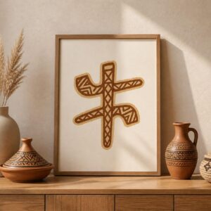 Kabyle Amazigh Berber Yaz Symbol Tattoo Art Digital Download