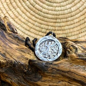 Amazigh Yaz Symbol Necklace Tuareg Inspired Gift Design