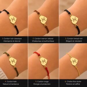 Amazigh Berber Yaz Heart Bracelet Kabyle Stainless Steel Jewelry