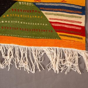 Amazigh Taznakht Colorful Geometric Tribal Berber Area Rug