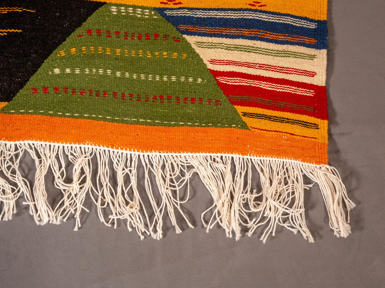 Amazigh Taznakht Colorful Geometric Tribal Berber Area Rug