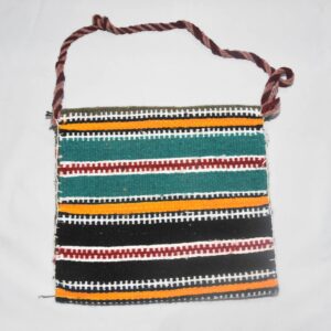 Amazigh Berber Wool Bag with Tribal Kilim Patterns Handmade
