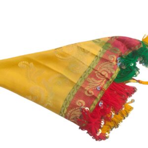 Amazigh Berber Guettib Head Scarf with Khenifra Tassels