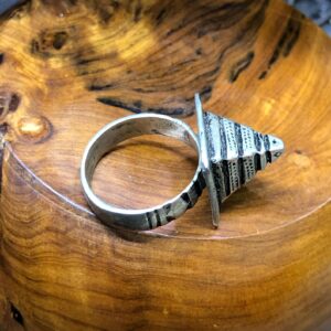 Berber Tuareg Ancienne Massif Silver Ring Handmade Tribal Jewelry